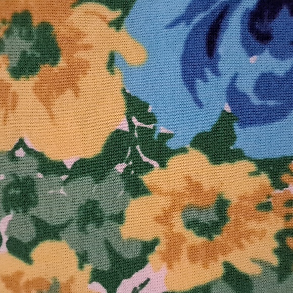 Lands' End Women's Size 0X Lightweight Floral Print Cardigan - Picture 3 of 7